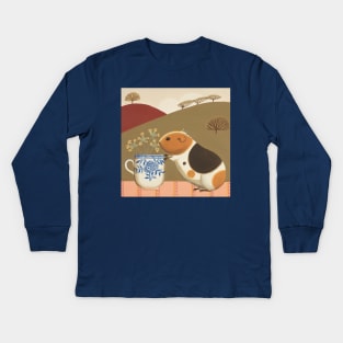 Guinea Pig Lover Kids Long Sleeve T-Shirt